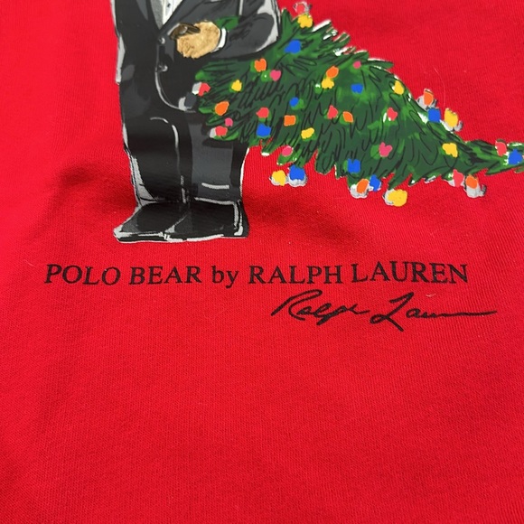 Ralph Lauren Polo Bear Holiday Sweatshirt - Picture 3 of 6